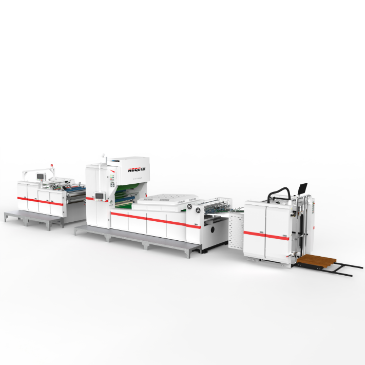 Máquina automática de laminação de janelas verticais