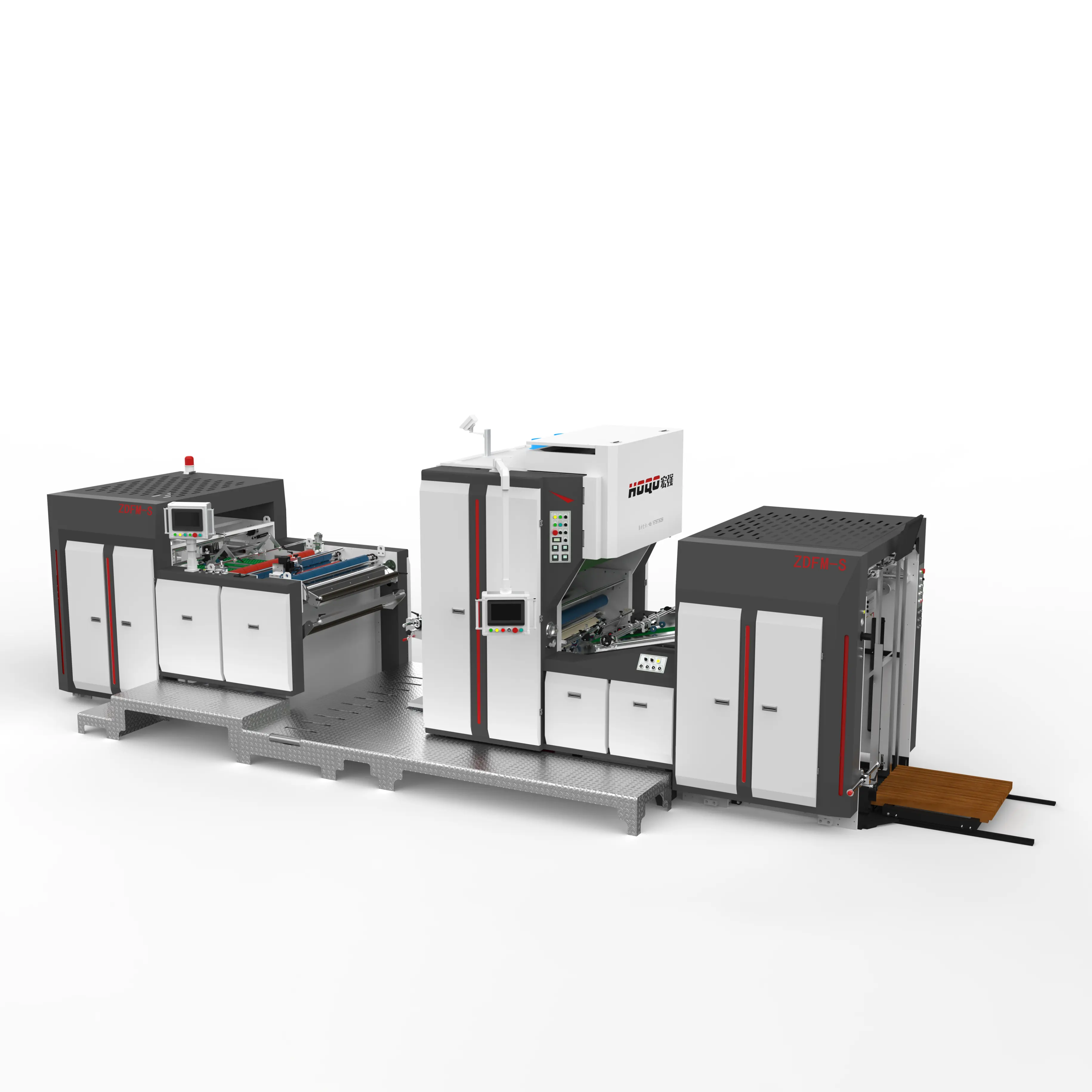 Máquina de laminação de faca de disco servo inteligente