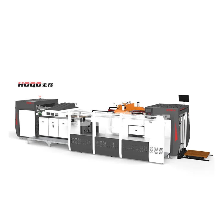 Máquina inteligente de serigrafia com cura UV